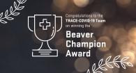 Beaver Champion Award graphic