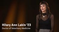 Dr. Hilary Ann Lakin in the film studio